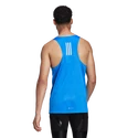 Canotta da uomo adidas Own The Run Singlet Blue Rush