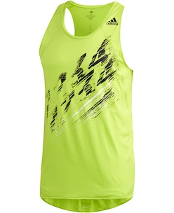 Canotta da uomo adidas  Speed Singlet green