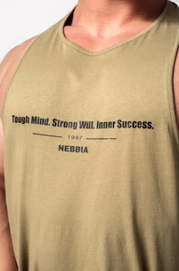 Canotta da uomo Nebbia  Gym Tank Top FLEXIN' 360 Green