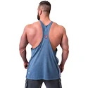 Canotta da uomo Nebbia NEBBIA x OLYMPIA Washed Muscle Back Stringer GOLDEN AGE 791 blue