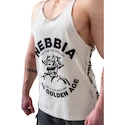 Canotta da uomo Nebbia NEBBIA x OLYMPIA Washed Muscle Back Stringer GOLDEN AGE 791 light grey