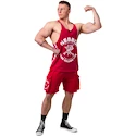 Canotta da uomo Nebbia NEBBIA x OLYMPIA Washed Muscle Back Stringer GOLDEN AGE 791 red