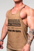 Canotta da uomo Nebbia  Washed-off Oversized Stringer MAX OUT 359 Light Brown