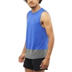 Canotta da uomo Salomon Cross Run Tank Nautical Blue/Black