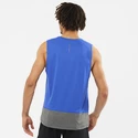 Canotta da uomo Salomon Cross Run Tank Nautical Blue/Black