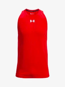 Canotta da uomo Under Armour  BASELINE COTTON TANK-RED XL