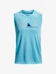 Canotta da uomo Under Armour  Run Trail Tank-BLU