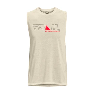 Canotta da uomo Under Armour  UA Run Trail Tank -BRN