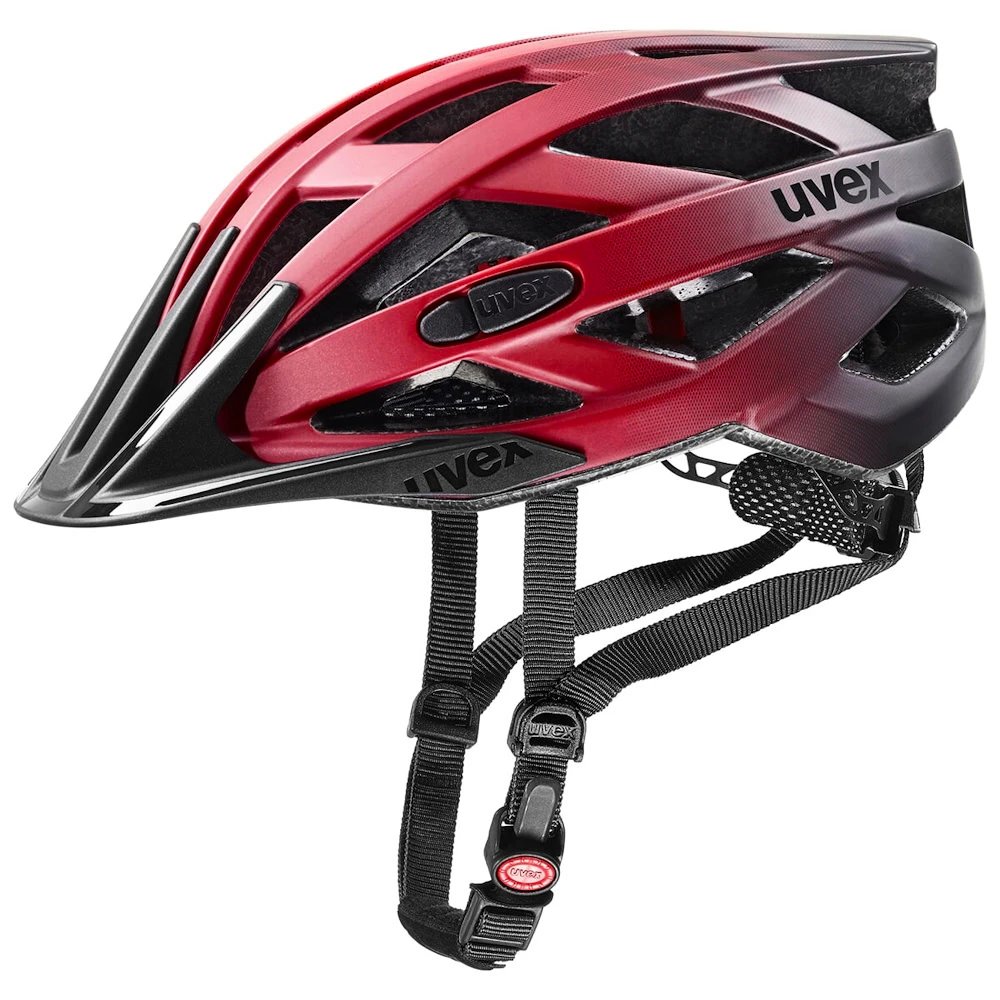 Casco da ciclismo Uvex I-VO CC Red Black Mat (S4104233000) 55 - 60 cm