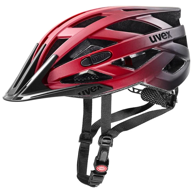 Casco da ciclismo Uvex I-VO CC Red Black Mat (S4104233000) 55 - 60 cm