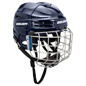 Casco da hockey Bauer  IMS 5.0 II Combo Navy Senior