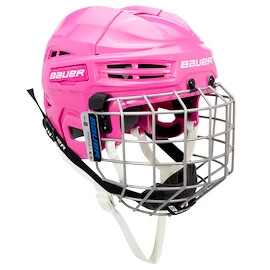 Casco da hockey Bauer IMS 5.0 II Combo Pink Senior