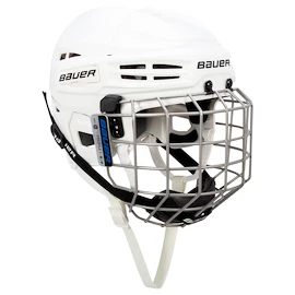 Casco da hockey Bauer IMS 5.0 II Combo White Senior