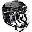 Casco da hockey Bauer Prodigy Combo Youth Nero