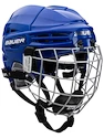 Casco da hockey Bauer RE-AKT 100 Combo Blue Youth 