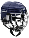 Casco da hockey Bauer RE-AKT 100 Combo Navy Youth 