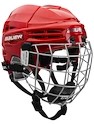 Casco da hockey Bauer RE-AKT 100 Combo Red Youth 