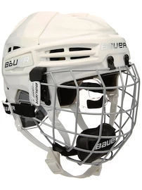 Casco da hockey Bauer RE-AKT 100 Combo White Youth 