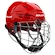 Casco da hockey Bauer RE-AKT 55 Combo Red Senior L