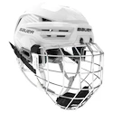 Casco da hockey Bauer RE-AKT 85 Combo White Senior S