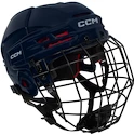 Casco da hockey CCM Tacks 70 Combo Navy  Senior L