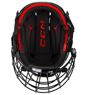 Casco da hockey CCM Tacks 70 Combo Royal  Senior M