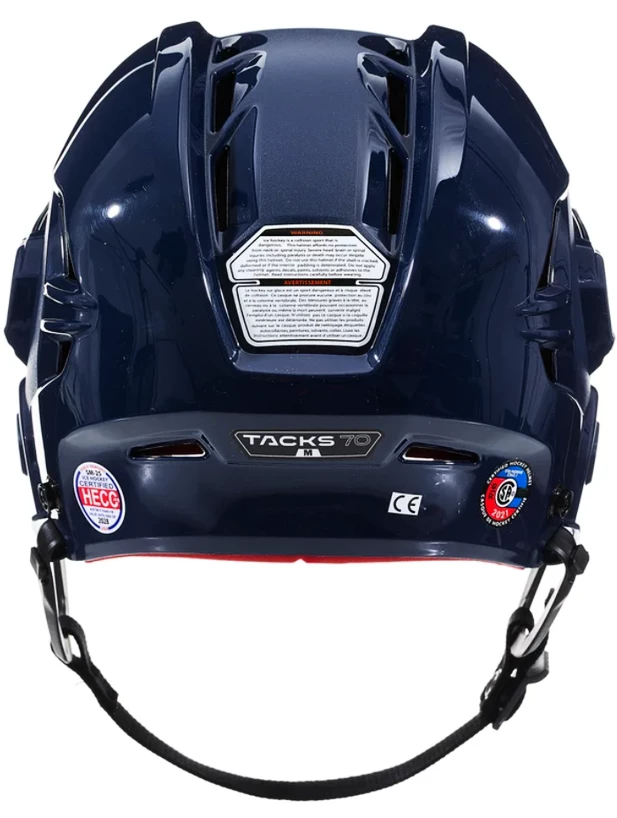 Casco da hockey CCM Tacks 70 Navy Senior S