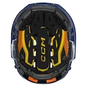 Casco da hockey CCM Tacks 720 Combo Navy Senior