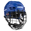 Casco da hockey CCM Tacks 720 Combo Royal Senior