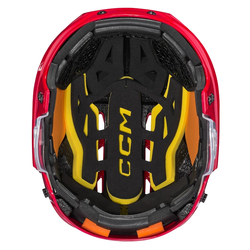 Casco da hockey CCM Tacks 720 Red Senior S, Rosso