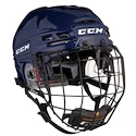 Casco da hockey CCM Tacks 910 Combo Navy Senior