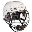 Casco da hockey CCM Tacks 910 Combo White Senior