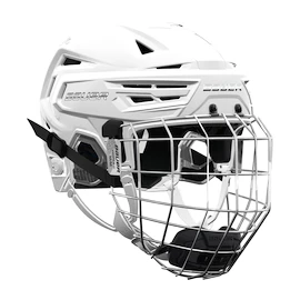 Casco da hockey Combo Bauer RE-AKT 150 Combo White Senior