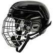 Casco da hockey Warrior Alpha One Pro Combo Senior S, Bianco