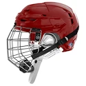 Casco da hockey Warrior Covert CF 100 Combo Red Senior S