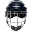 Casco da hockey Warrior Covert CF 80 Combo Navy Senior