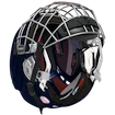 Casco da hockey Warrior Covert CF 80 Combo Navy Senior