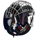 Casco da hockey Warrior Covert CF 80 Combo Navy Senior