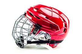 Casco da hockey Warrior Covert CF 80 Combo Red Senior