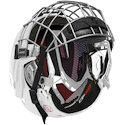 Casco da hockey Warrior Covert CF 80 Combo White Senior