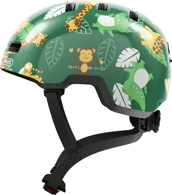 Casco per bambini Abus Skurb Kid green jungle M