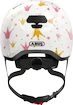 Casco per bambini Abus Skurb Kid white crowns