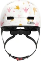 Casco per bambini Abus Skurb Kid white crowns