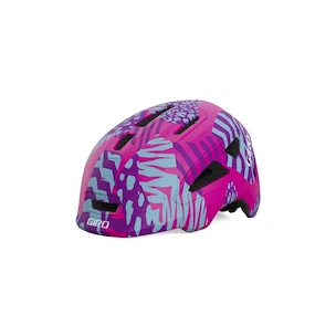 Casco per bambini Giro Scamp  II Mat Pink Animal