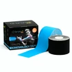 Cerotto taping BronVit  Sport kinesiology tape balení 2 x 6m – classic – černá + modrá