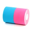 Cerotto taping BronVit Sport kinesiology tape balení 2 x 6m – classic –  modrá + růžová
