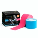 Cerotto taping BronVit Sport kinesiology tape balení 2 x 6m – classic –  modrá + růžová