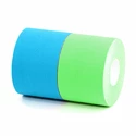 Cerotto taping BronVit Sport kinesiology tape balení 2 x 6m – classic –  modrá + zelená