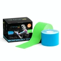 Cerotto taping BronVit Sport kinesiology tape balení 2 x 6m – classic –  modrá + zelená