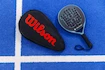 Custodia per racchetta da padel Wilson  Padel Cover Black/Infrared